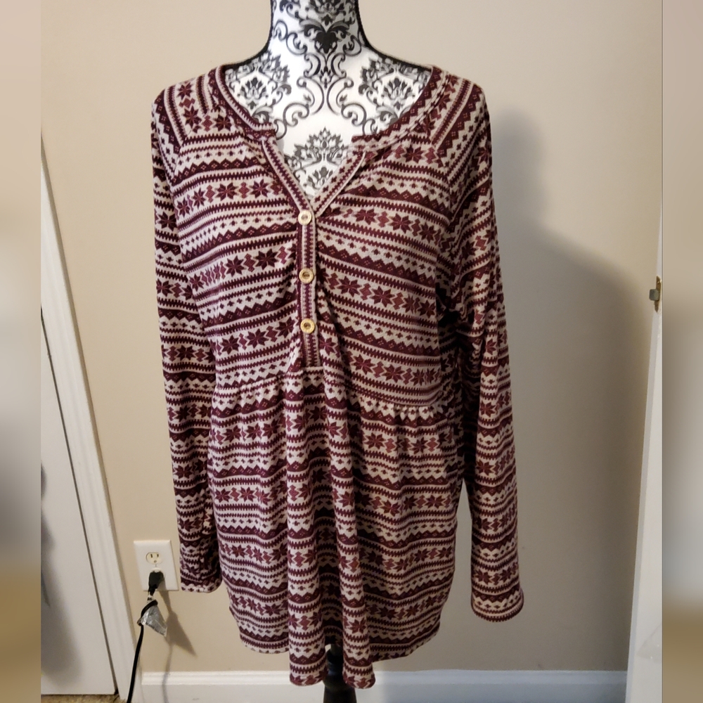 Perfectly Priscilla  Top Size 3 X- Large